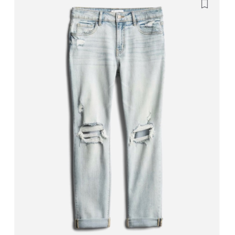 Studio Blue Frankie Mid Rise Girlfriend Jean